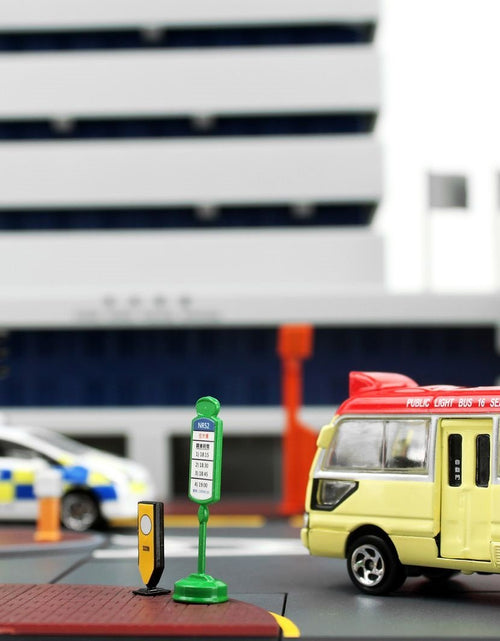 Load image into Gallery viewer, TINY Hong Kong City  1:64 Bd2 Police Station Building Set Street Diorama Model

