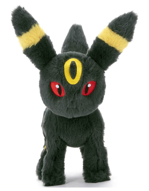 Load image into Gallery viewer, Takara Tomy Pokemon Soft Plush Toy - Kutatta Umbreon (S Size)
