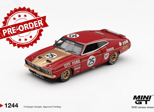 Load image into Gallery viewer, (Pre-order) Mini GT #1244 Ford XB Falcon GT #25 1975 Bathurst 1000 Australia Ex.
