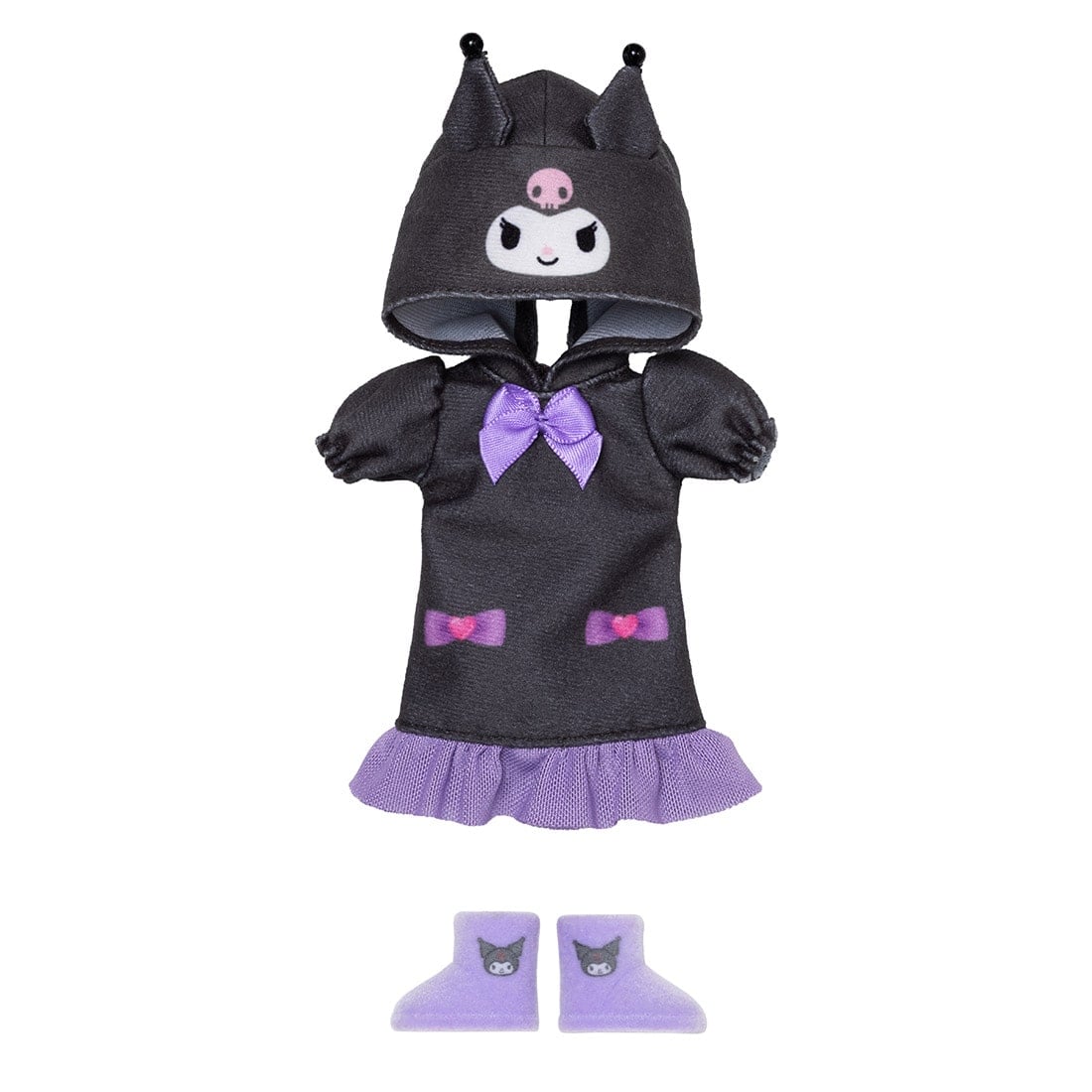 Takara Tomy Licca-chan Kuromi Roomwear Themed Loungewear and Slipper (NO DOLL)