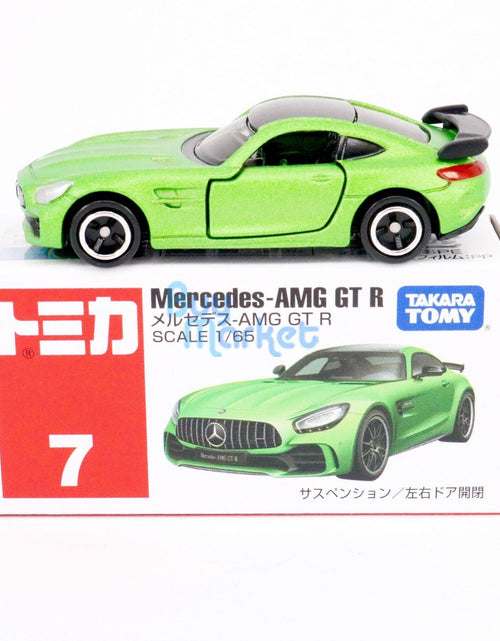 Load image into Gallery viewer, Takara Tomy TOMICA No.007 Mercedes Benz AMG GT-R (GREEN) Diecast Toy Car Japan

