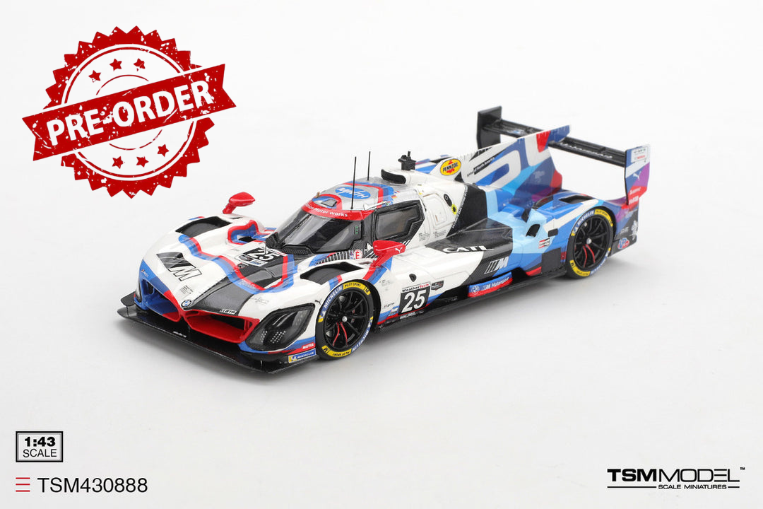 (Pre-order)TSM Model 1/43 BMW M Hybrid V8 #25 M Team RLL 2025 IMSA Sebring 12hrs