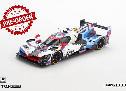 Load image into Gallery viewer, (Pre-order)TSM Model 1/43 BMW M Hybrid V8 #25 M Team RLL 2025 IMSA Sebring 12hrs
