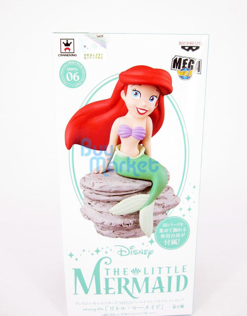 Load image into Gallery viewer, Banpresto Disney Characters MEGA WCF Story 6 The Little Mermaid Ariel Figure
