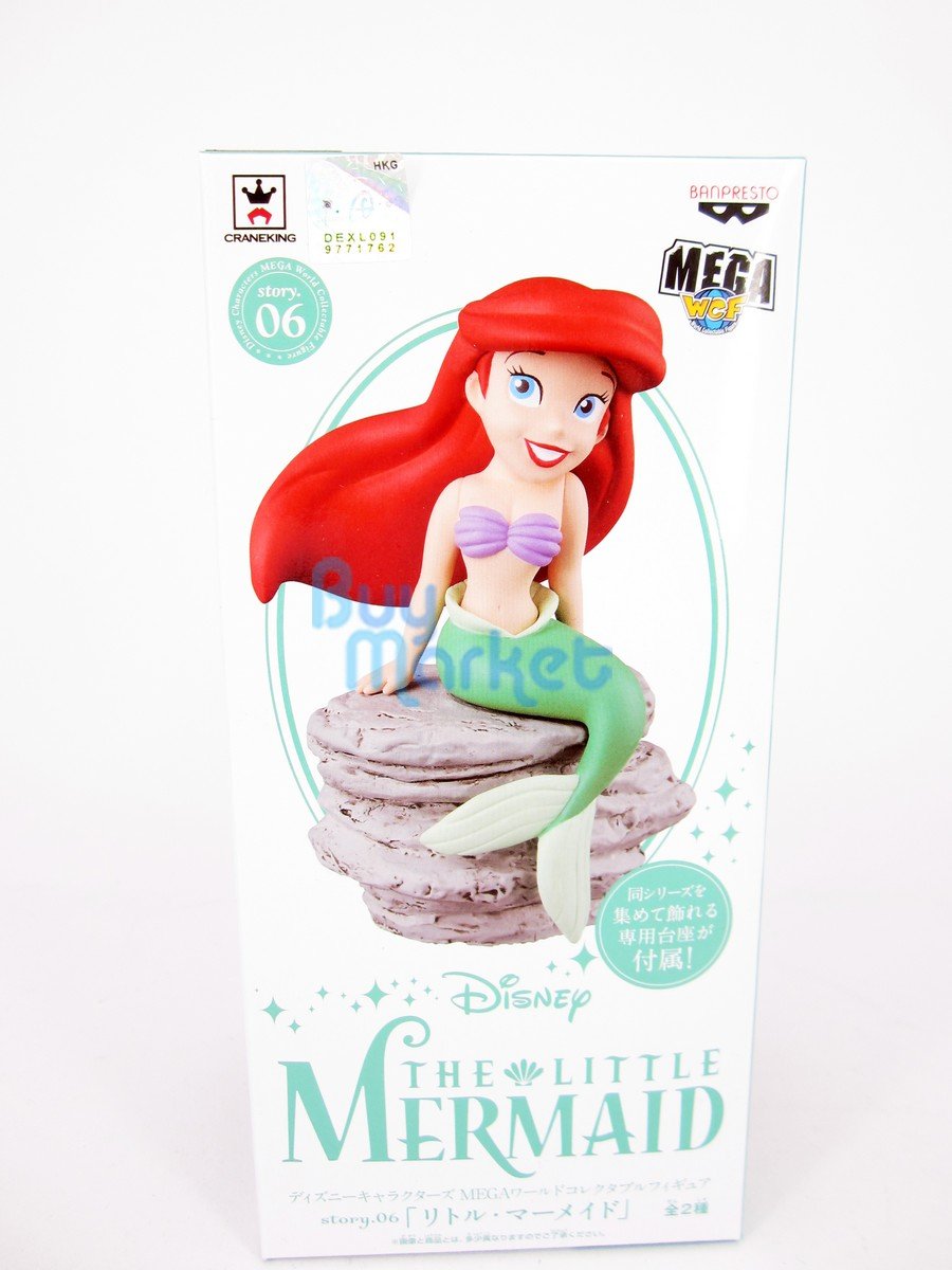 Banpresto Disney Characters MEGA WCF Story 6 The Little Mermaid Ariel Figure