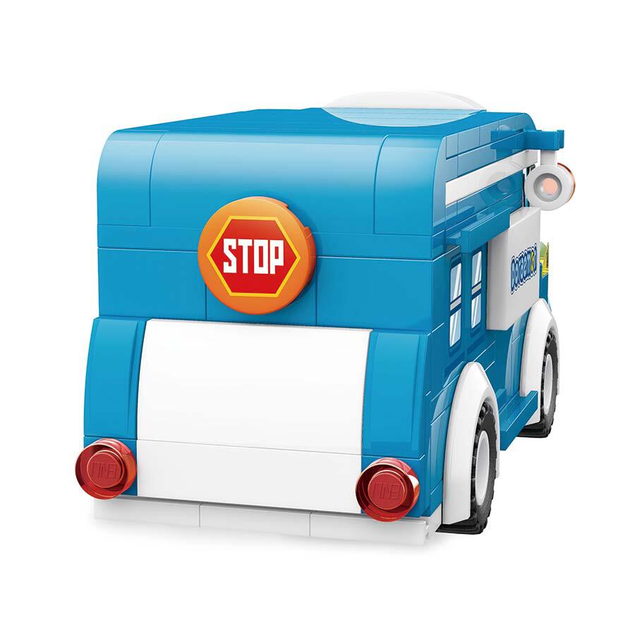 Qman Keeppley Building Blocks Toy #K20407 - Doraemon Mini Car-Bus
