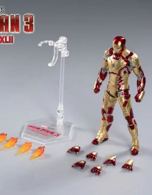 Load image into Gallery viewer, ZD Toys Marvel Avengers 1/10 Iron Man MK42 Action Figure Set
