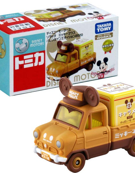 Takara Tomy Disney Motors Soratta Mickey Valentine 2020 Mini Diecast Toy Car