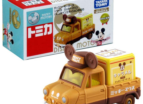 Load image into Gallery viewer, Takara Tomy Disney Motors Soratta Mickey Valentine 2020 Mini Diecast Toy Car
