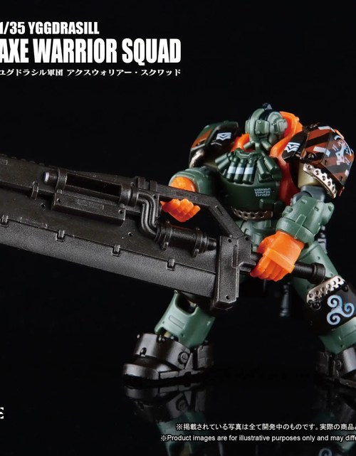 Load image into Gallery viewer, TOYS ALLIANCE ARCHECORE ARC-25 YGGDRASILL AXE WARRIOR SQUAD FIGURE
