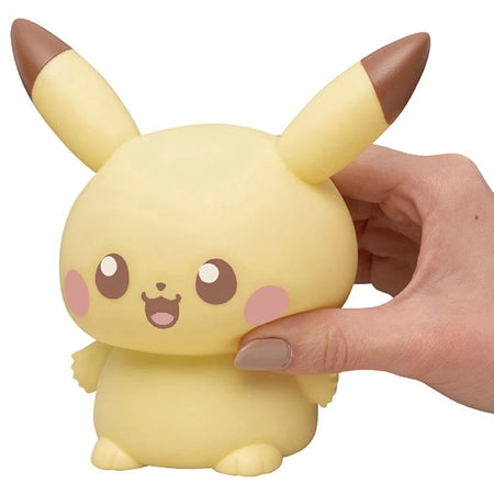 Takara Tomy Pokemon - Pokepeace Puni Kyun Light Pikachu Wow Figure