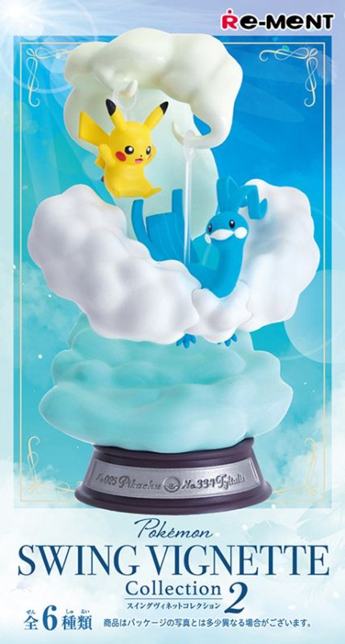 RE-MENT Pokemon Swing Vignette Collection Vol.2 Figure (full set of 6pcs)