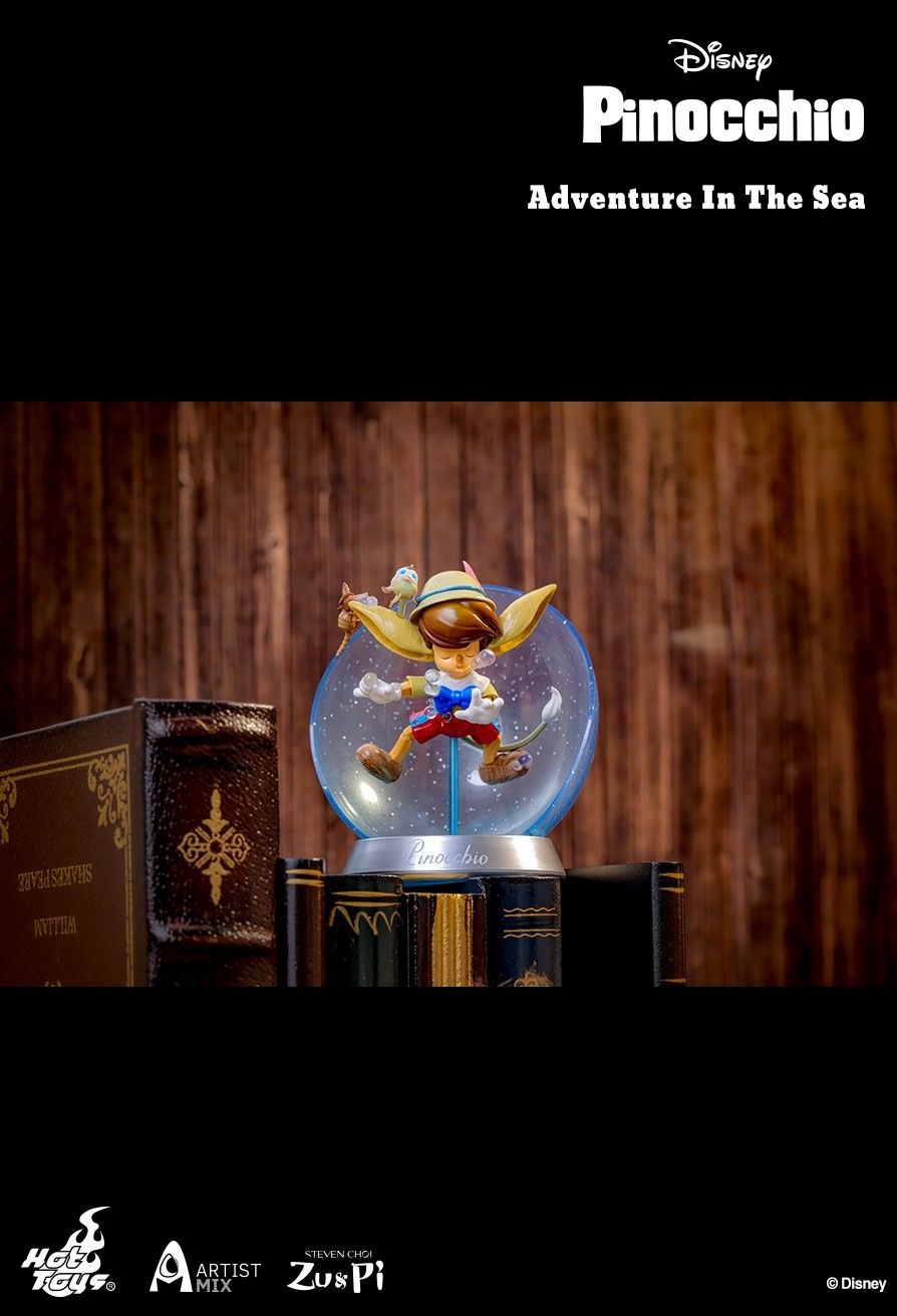 Hot Toys Disney Pinocchio Fantasy Heart Song Artist Mix Collectibles Full set 6