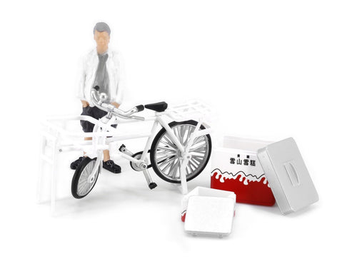 Load image into Gallery viewer, Tiny City Die-cast Model 1/35 Ice Cream bicycle
