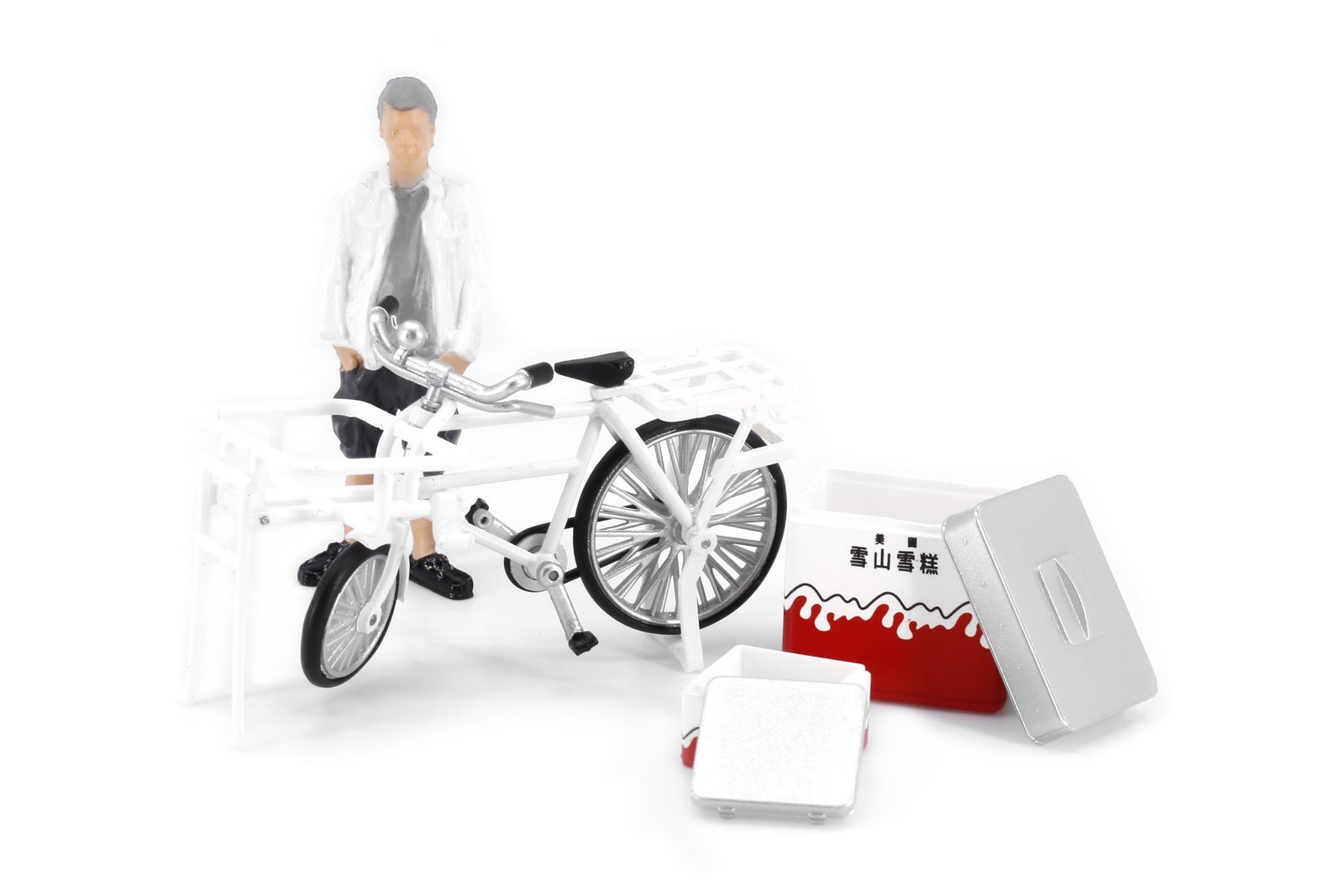 Tiny City Die-cast Model 1/35 Ice Cream bicycle