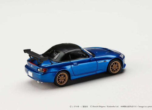 Load image into Gallery viewer, (Pre-order) Hobby JAPAN 1/64 Honda S2000 Initial D Joshima VS Fujiwara Blue
