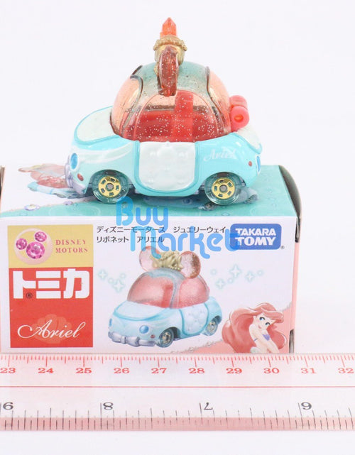 Load image into Gallery viewer, Takara Tomy Tomica Disney Motors Jewelryway Ribonet Ariel Mini Diecast Toy Car
