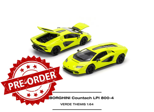 Load image into Gallery viewer, (Pre-order) POP RACE LAMBORGHINI COUNTACH LPI 800-4 VERDE THEMIS #PR640634
