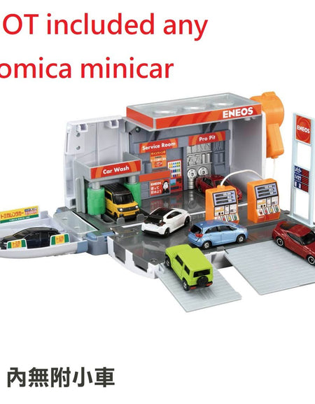 Takara Tomy Tomica World - Transform Tank Truck Gas Station (No Cars included)