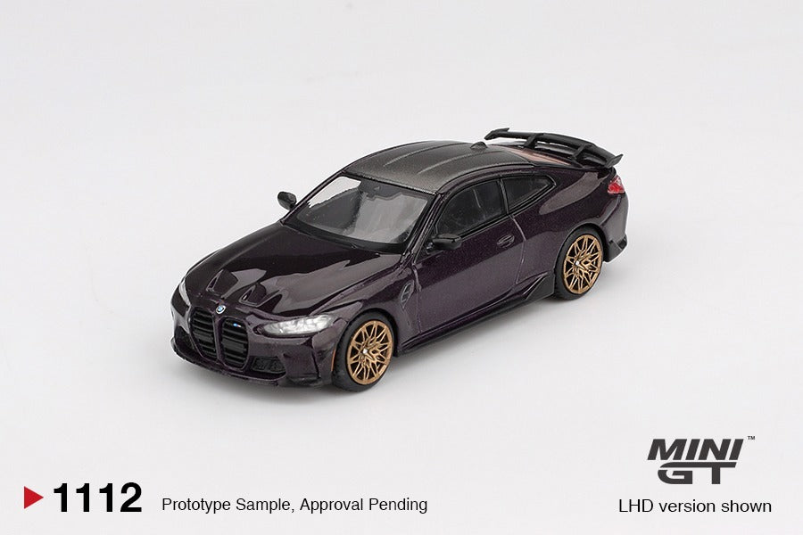 (Pre-order) MINI GT #1112 BMW M4 M-Performance (G82) Daytona Violet LHD Model