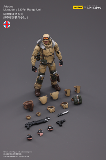 Load image into Gallery viewer, Joytoy x Armata-2 Proyekt Marauders Ranger Unit 1 1:18 Action Figure Set
