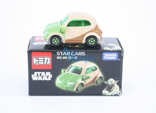 Load image into Gallery viewer, Takara Tomy Tomica Disney Star Wars STAR CAR SC-05 Yoda Master Toy Diecast
