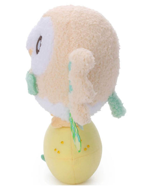 Load image into Gallery viewer, Takara Tomy Arts Pokepiece Soft Plush Toy Rowlet (Colorful Ver.) 24cm
