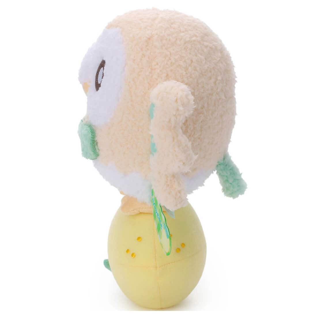 Takara Tomy Arts Pokepiece Soft Plush Toy Rowlet (Colorful Ver.) 24cm