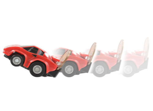 Load image into Gallery viewer, Takara Tomy Tomica ChoroQ Pull Back Diecast e-11 Lamborghini Countach 5000QV
