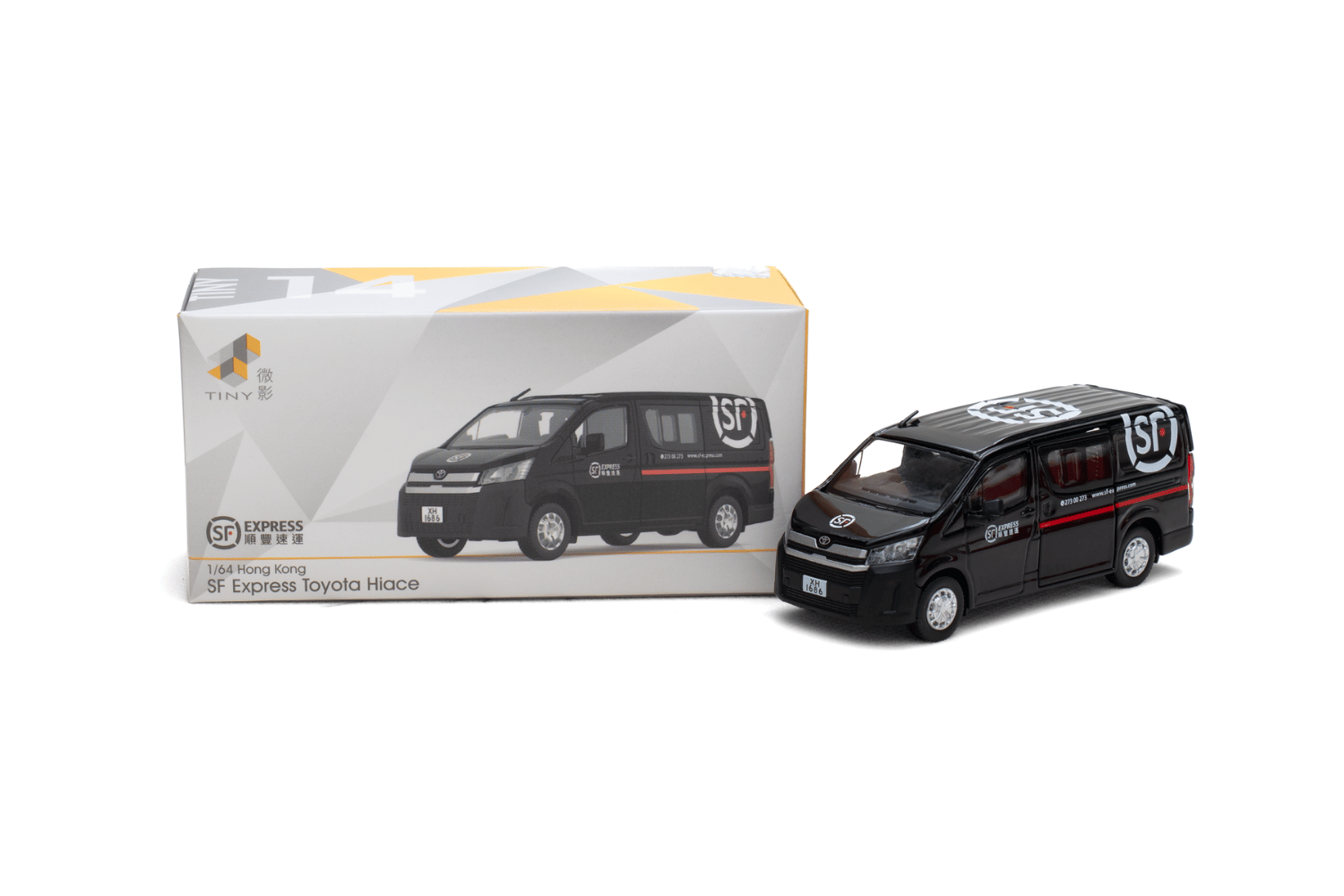 Tiny City 24 Die-cast Model Car 1/64 - Toyota Hiace SF Express