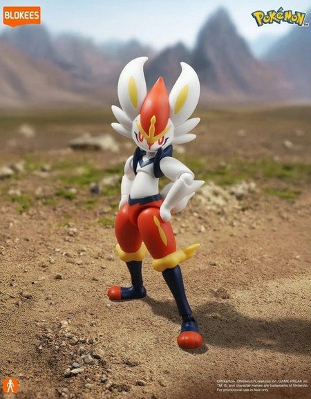 Blokees Pokemon Classic Version-L Cinderace Buildable Action Figure Model Kit