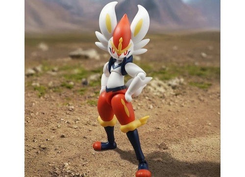 Load image into Gallery viewer, Blokees Pokemon Classic Version-L Cinderace Buildable Action Figure Model Kit
