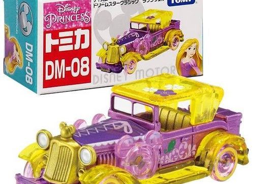 Load image into Gallery viewer, Takara Tomy Tomica Disney Motors DM-08 Dream Star Classic Rapunzel

