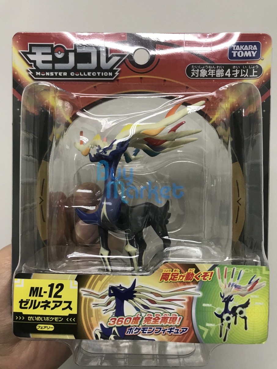 Takara Tomy Pokemon Moncolle EX ML-12 Zeruneasu Figure Pocket Monster
