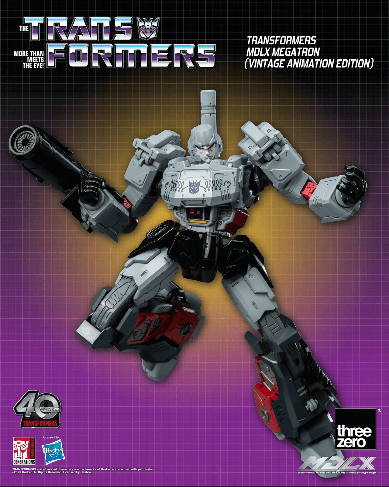 Threezero MDLX Transformers MDLX Megatron  (Vintage Animation Ed.)