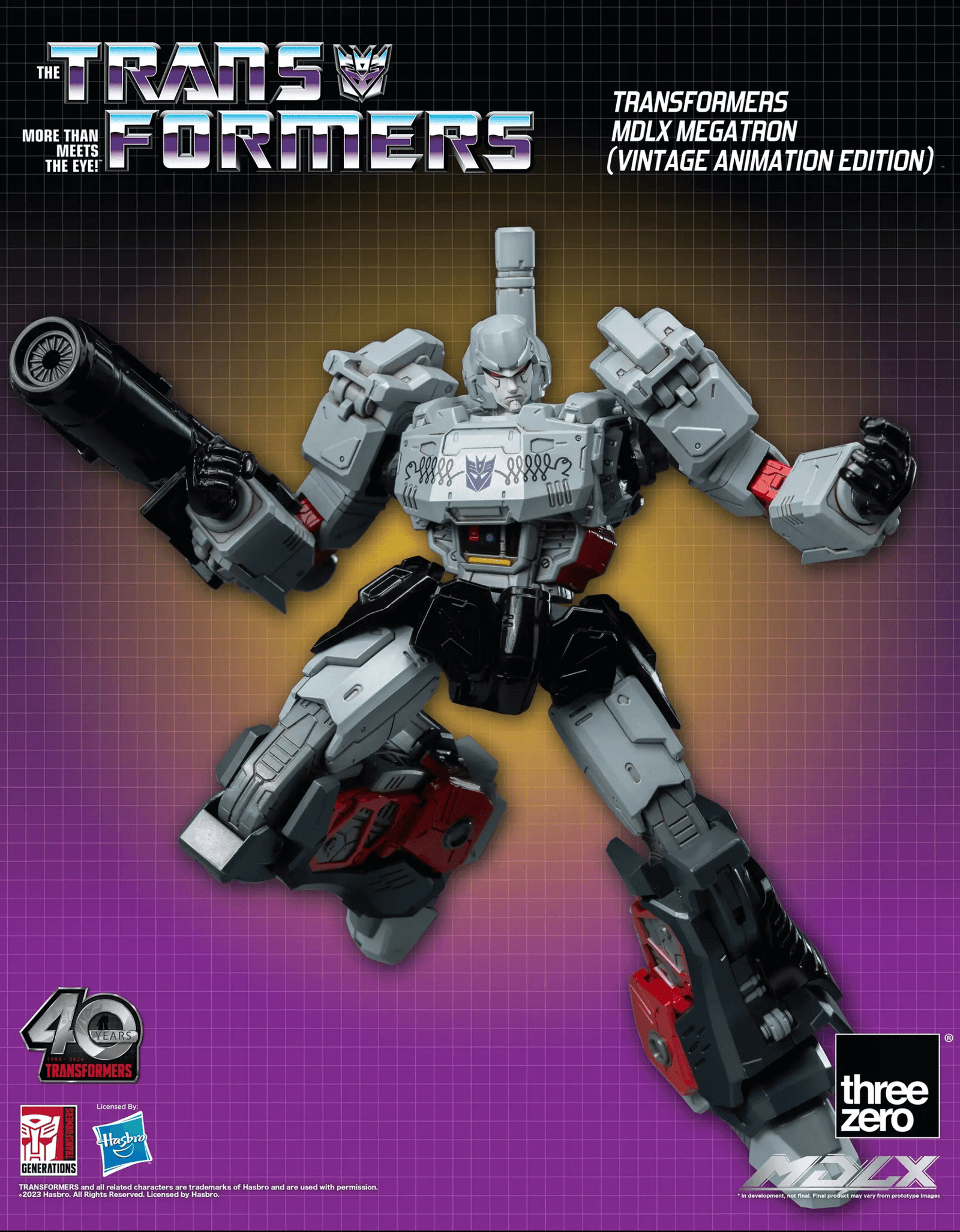 Threezero MDLX Transformers MDLX Megatron  (Vintage Animation Ed.)