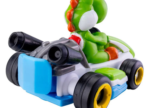 Load image into Gallery viewer, Takara Tomy Drift Tomica Mario Kart Drift Starter Set Yoshi &amp; Standard Kart
