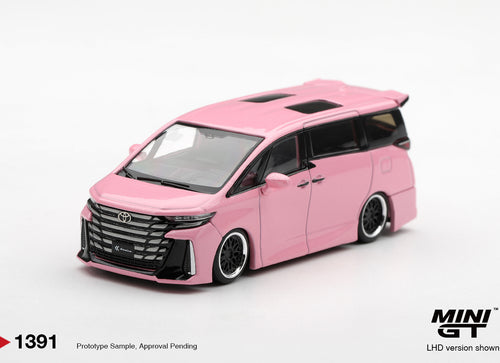 Load image into Gallery viewer, (Pre-order) Mini GT #1391 Toyota Vellfire 40 KUHL Metallic Pink Diecast RHD
