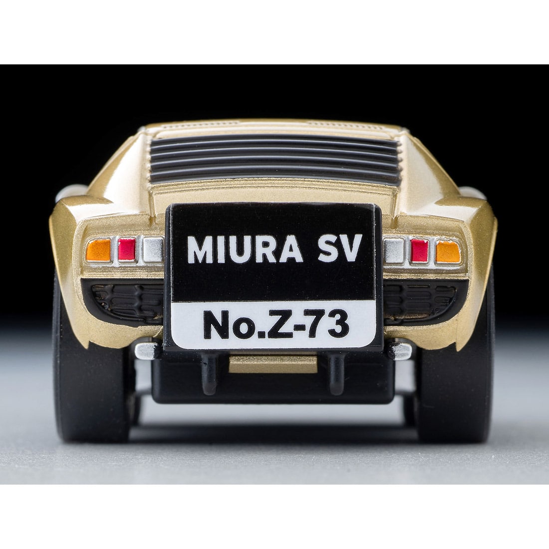 Takara Tomy Tomytec Choro Q zero Z-73c Lamborghini Miura SV Gold (pullback car)
