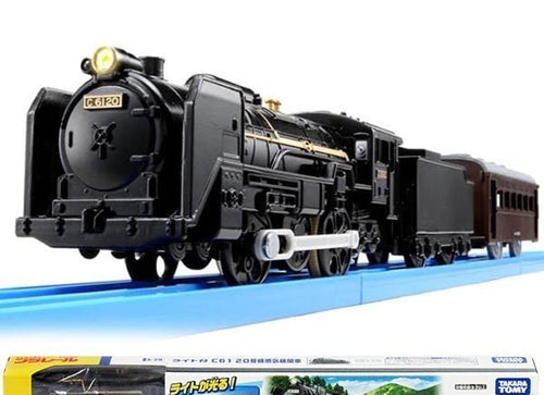 Load image into Gallery viewer, Takara Tomy Plarail Train Series - S29 Steam Locomotive Type C61-20 w/Head Light
