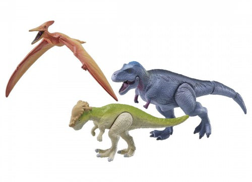 Load image into Gallery viewer, Takara Tomy ANIA Animal AA-03 Land and Sky Dinosaur Action Figures Set
