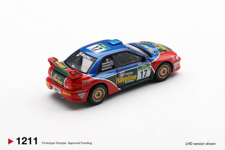 MINI GT #1211 Subaru Impreza WRC98 #17 2000 Rally New Zealand