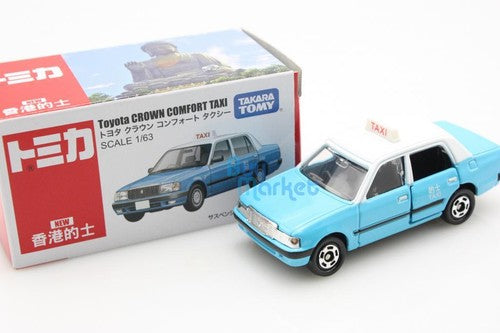 Load image into Gallery viewer, Takara Tomica Tomy TOYOTA CROWN Comfort HK Taxi Scale 1/63 Diecast Toy Car Japan
