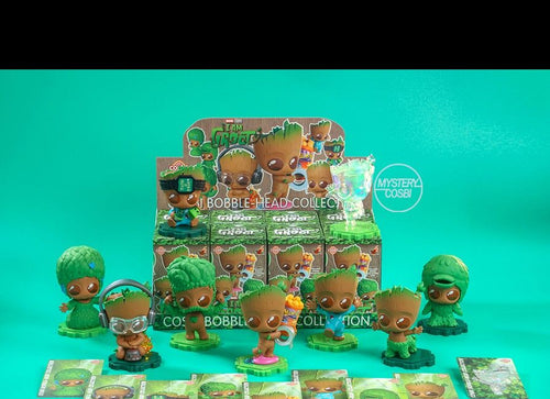 Load image into Gallery viewer, Hot Toys Cosbi Bobble-Head Collection : I Am Groot (set of 8)
