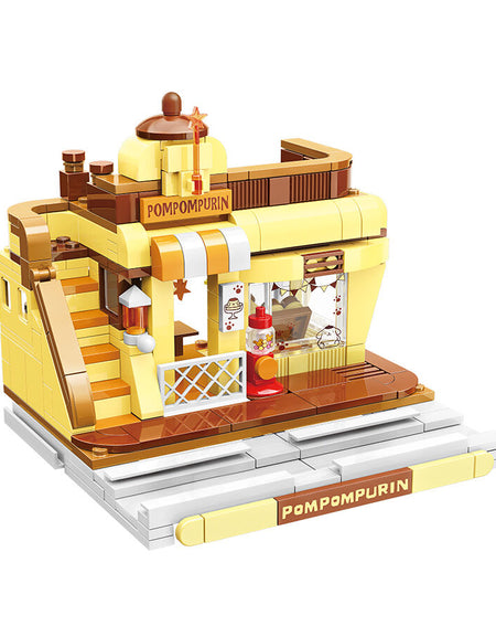 Keeppley Blocks Toy #K20810 : Sanrio Series - Pompom Purin Wrokshop