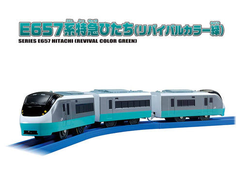 Load image into Gallery viewer, Takara Tomy Plarail Train S-19 Limited Express Train Series E657 (Revival Color)
