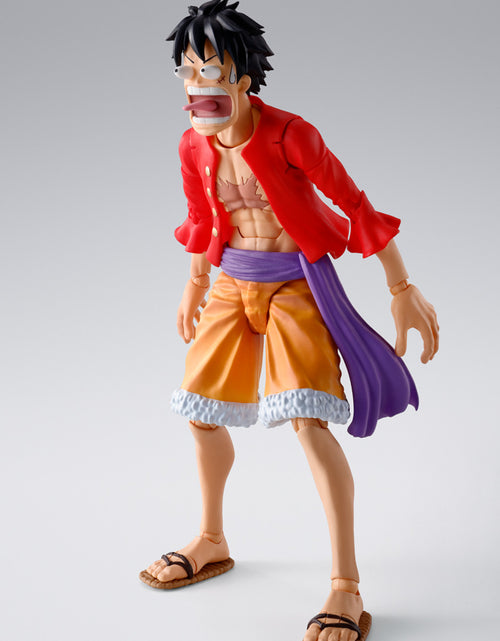Load image into Gallery viewer, Bandai Tamashii S.H.Figuarts Monkey D. Luffy Onigashima Uchiiri Action Figure
