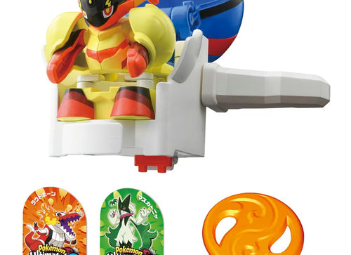 Load image into Gallery viewer, Takara Tomy Pokemon Ulitmatch 08 Armarouge (Super Ball) Set

