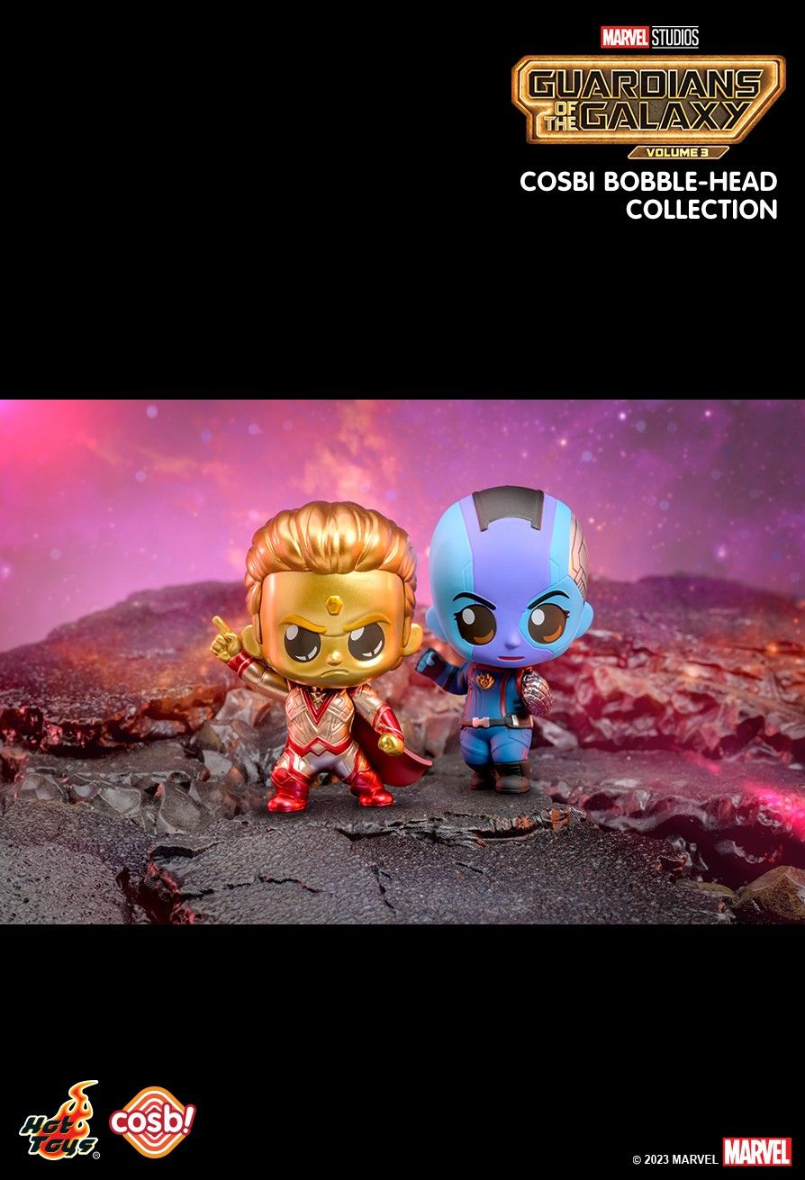 Hot Toys Marvel GUARDIANS OF THE GALAXY Vol.3 Cosbi Bobble-Head (SET of 8)