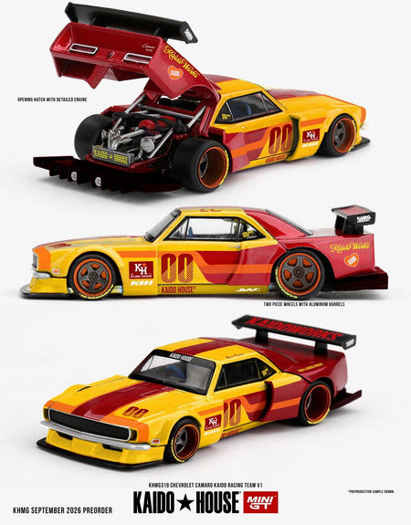 (Pre-order) Mini GT #319 Chevrolet Camaro Kaido Racing Team V1 1979- Kaido House